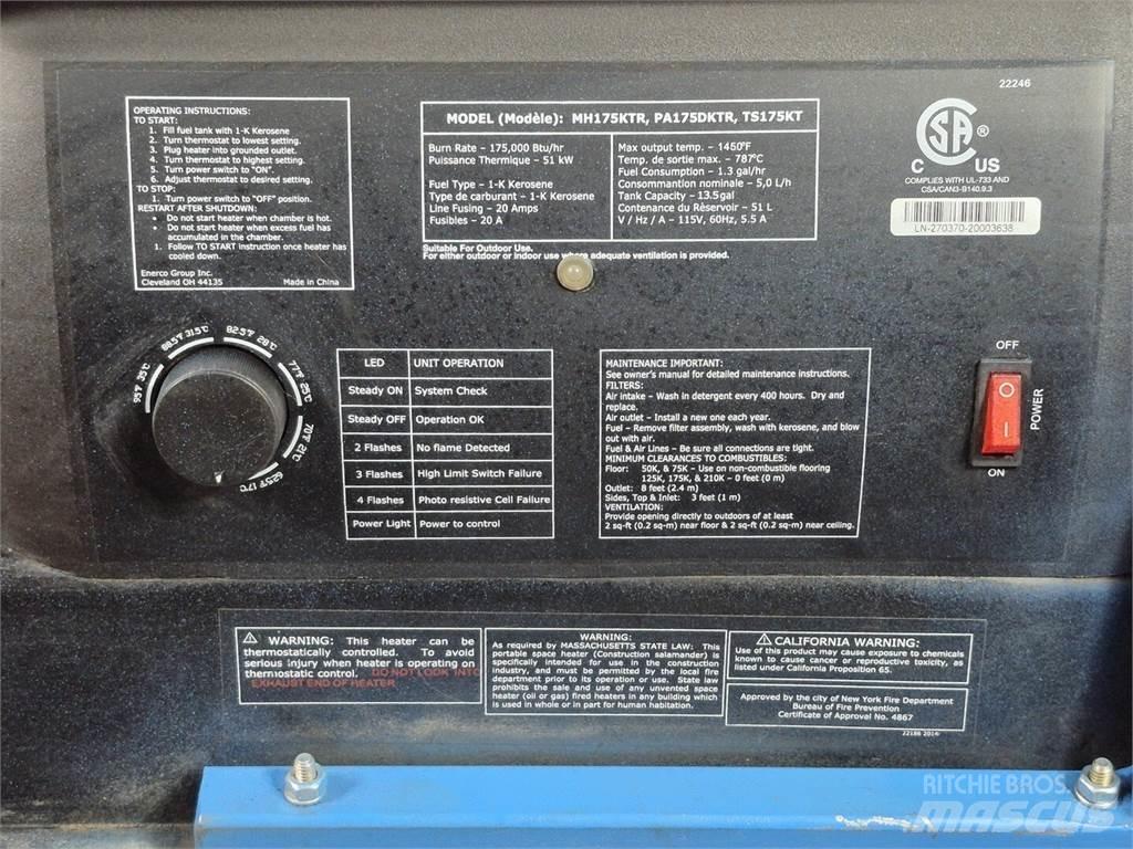 MR HEATER MH175KTR Entreprenad - Övrigt