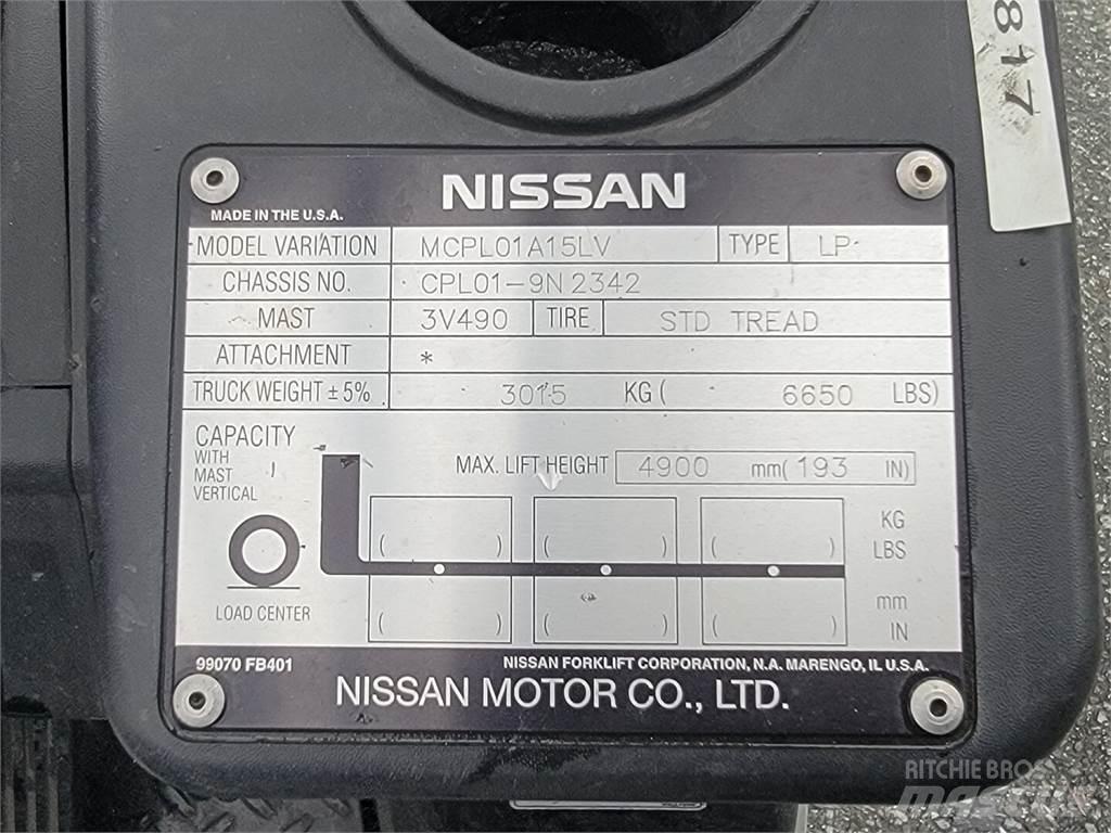Nissan MCPL01A15LV Entreprenad - Övrigt