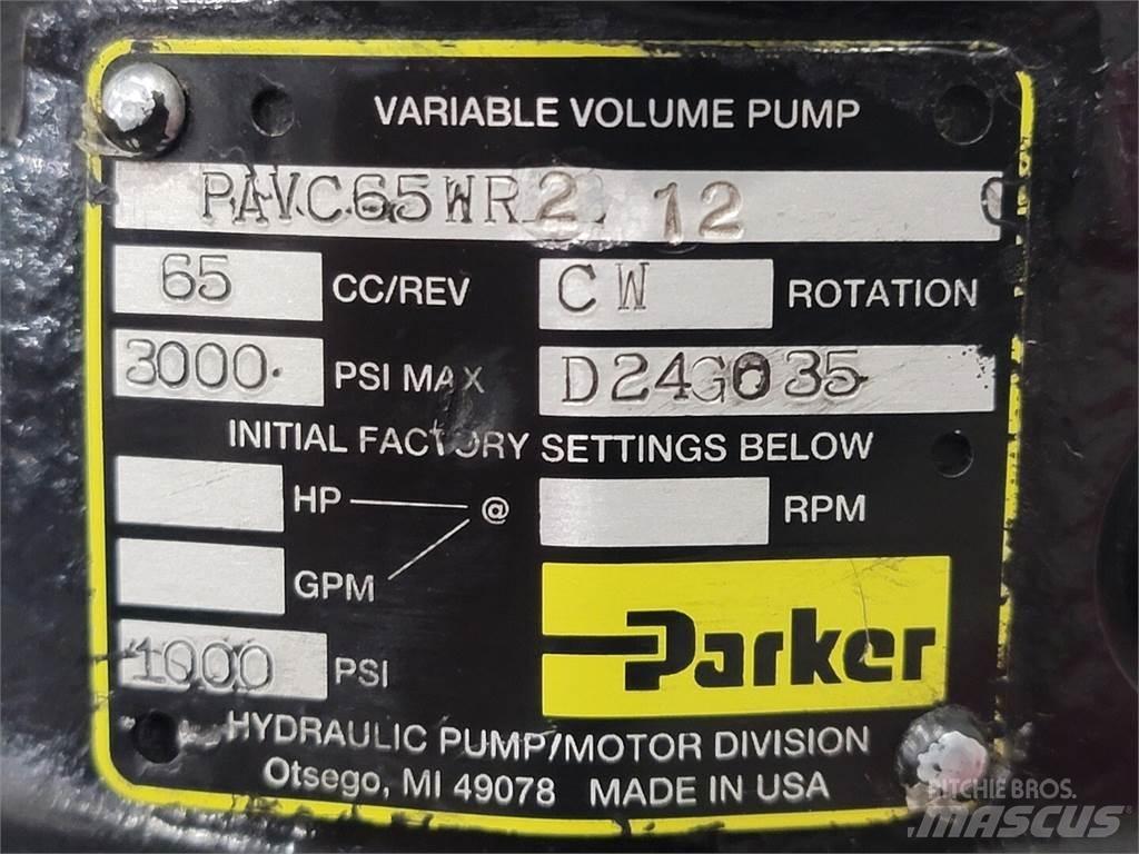 Parker PAVC65WR2 Vattenpumpar