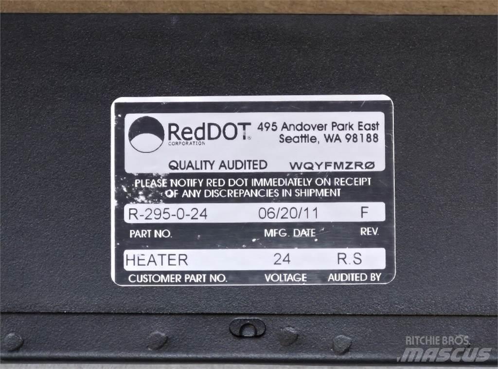  RED DOT R-295-0-24 Uppvärmnings- och tjältiningsutrustning