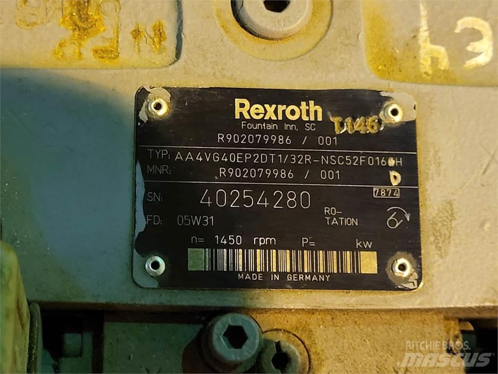 Rexroth R902079986 Vattenpumpar