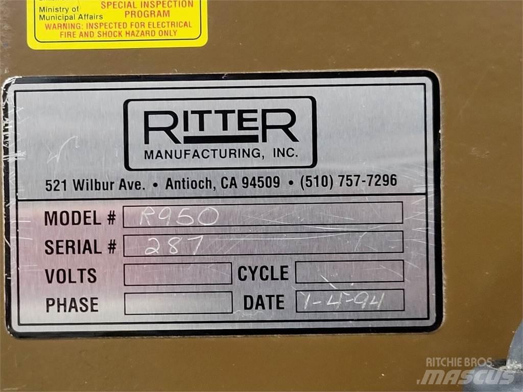 Ritter R950 Entreprenad - Övrigt
