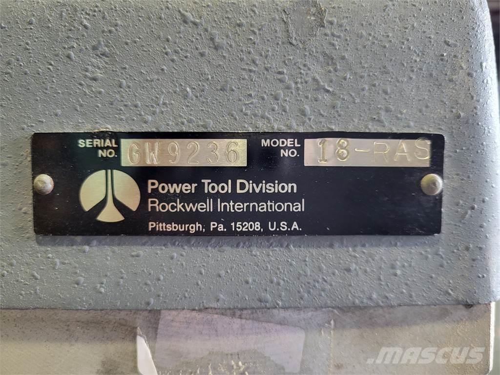 Rockwell 18-RAS Entreprenad - Övrigt