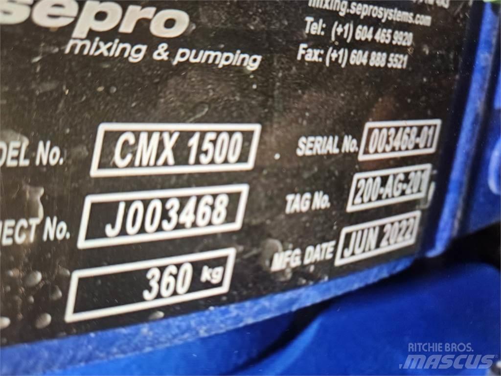  SEPRO CMX1500 Vattenpumpar