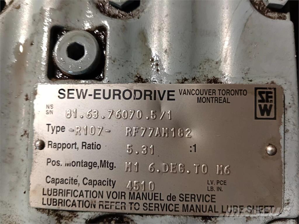  SEW-EURODRIVE R107 Entreprenad - Övrigt