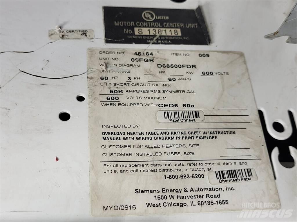 Siemens CED63B060 Entreprenad - Övrigt
