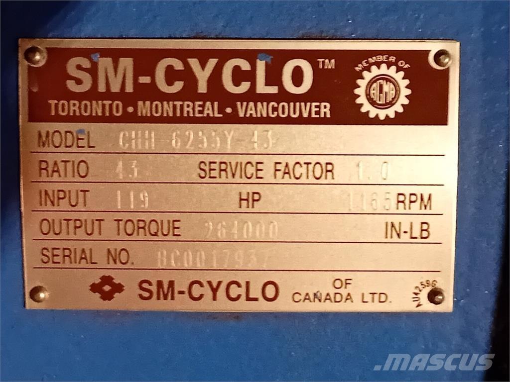  SM-CYCLO CHH-6255Y-43 Entreprenad - Övrigt