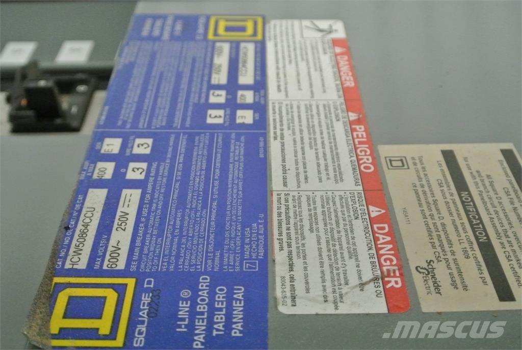  SQUARE D HCW50864CCU Entreprenad - Övrigt