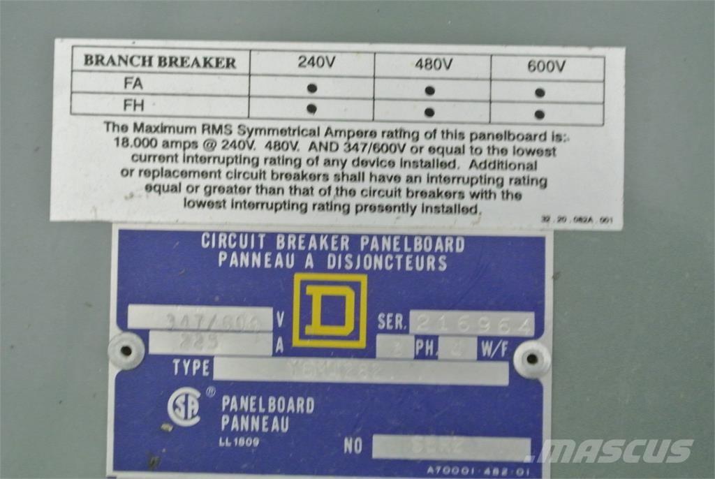  SQUARE D YBM4282 Entreprenad - Övrigt