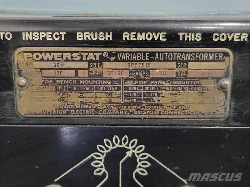 Superior ELECTRIC 136B Entreprenad - Övrigt