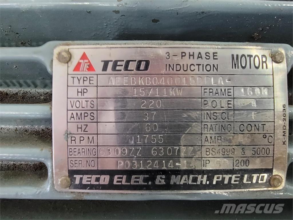  TECO Industriella motorer