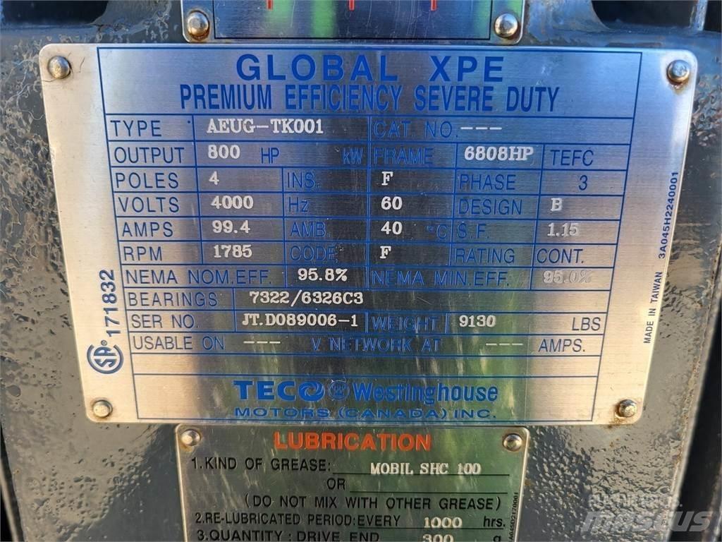 TECO AEUG-TK001 Industriella motorer