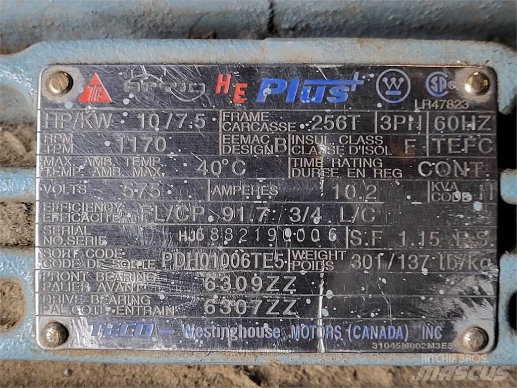  TECO PDH01006TE Industriella motorer