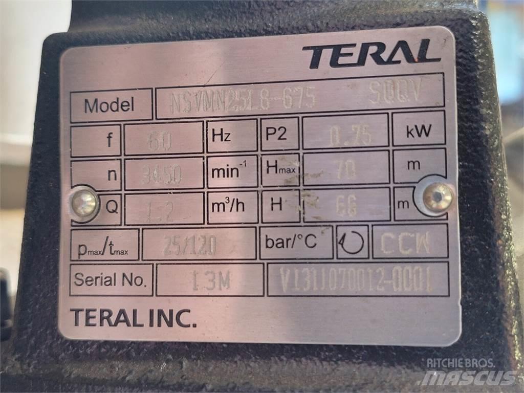  TERAL NSVMN25L8-675 Vattenpumpar