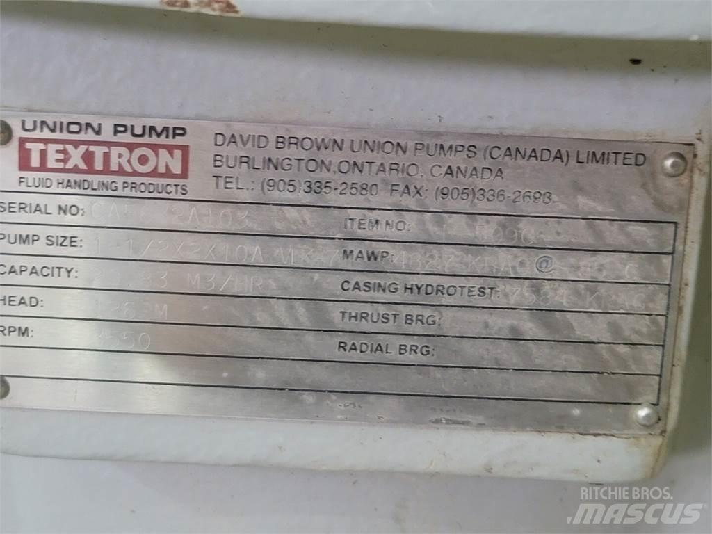 Textron VLK-7 Vattenpumpar
