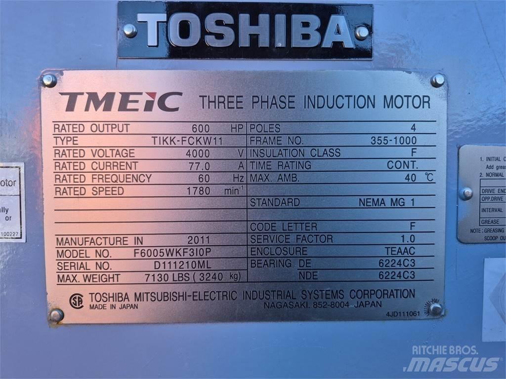  TOSHIBA F6005WKF3I0P Industriella motorer