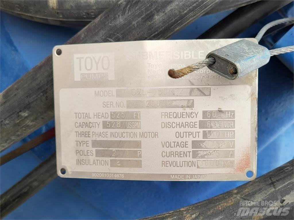 Toyo DXL 150H-2 Vattenpumpar