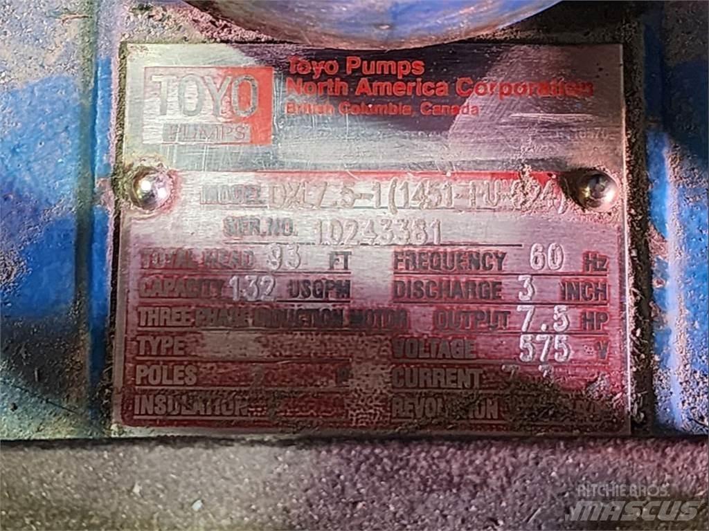 Toyo DXL7.5-1 Vattenpumpar