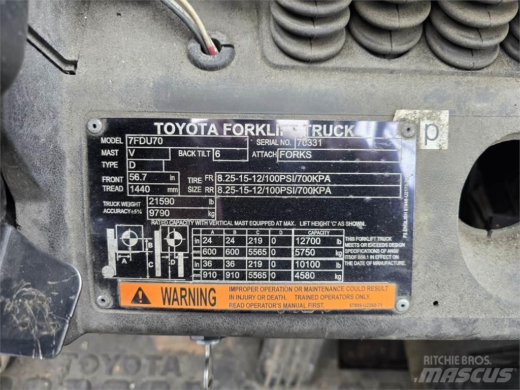 Toyota 7FDU70 Entreprenad - Övrigt