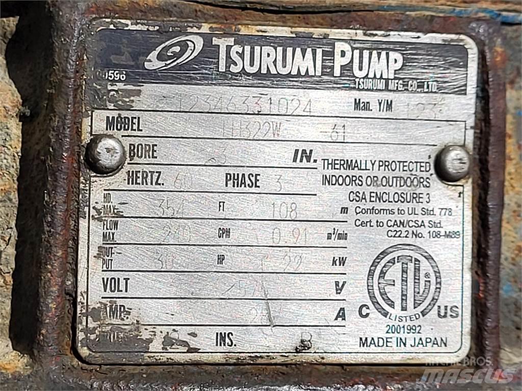 Tsurumi LH322W Vattenpumpar