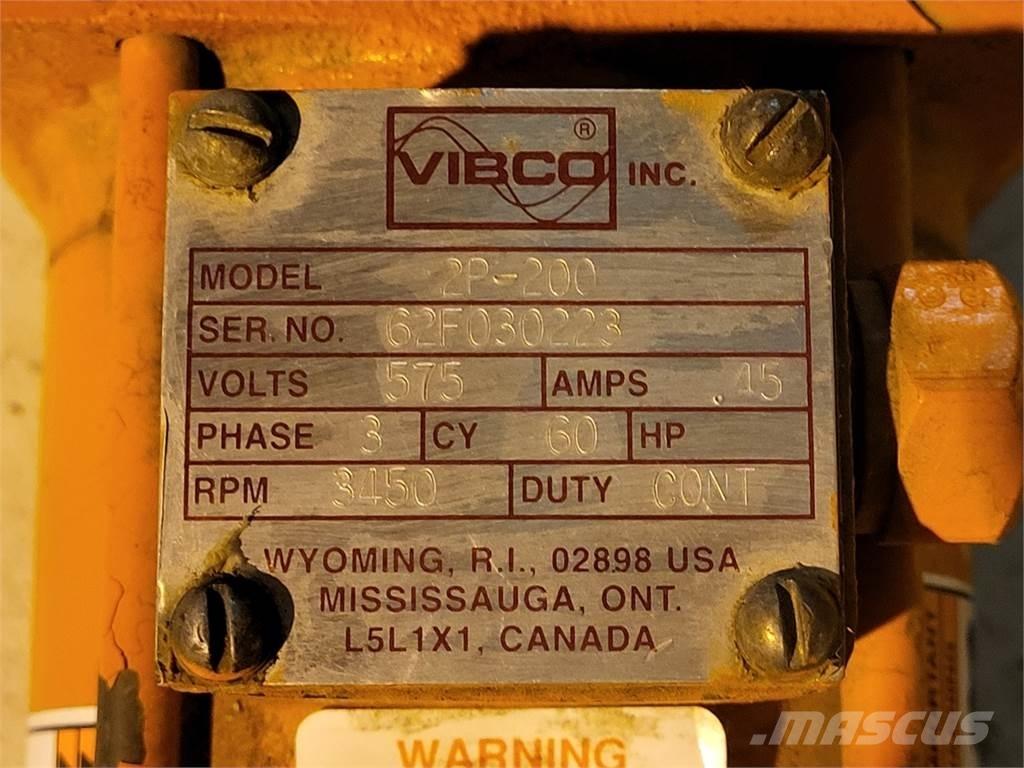  VIBCO 2P-200 Industriella motorer