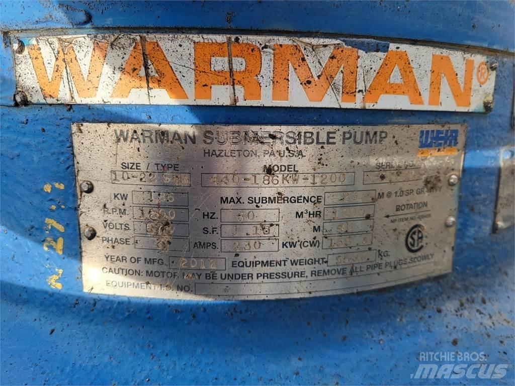 Warman 440-186KW-1200 Vattenpumpar