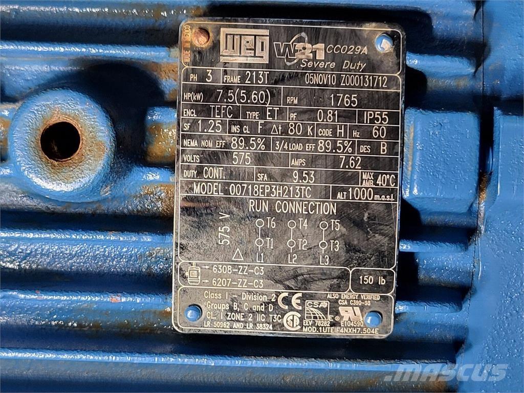  WEG 00718EP3H213TC Industriella motorer
