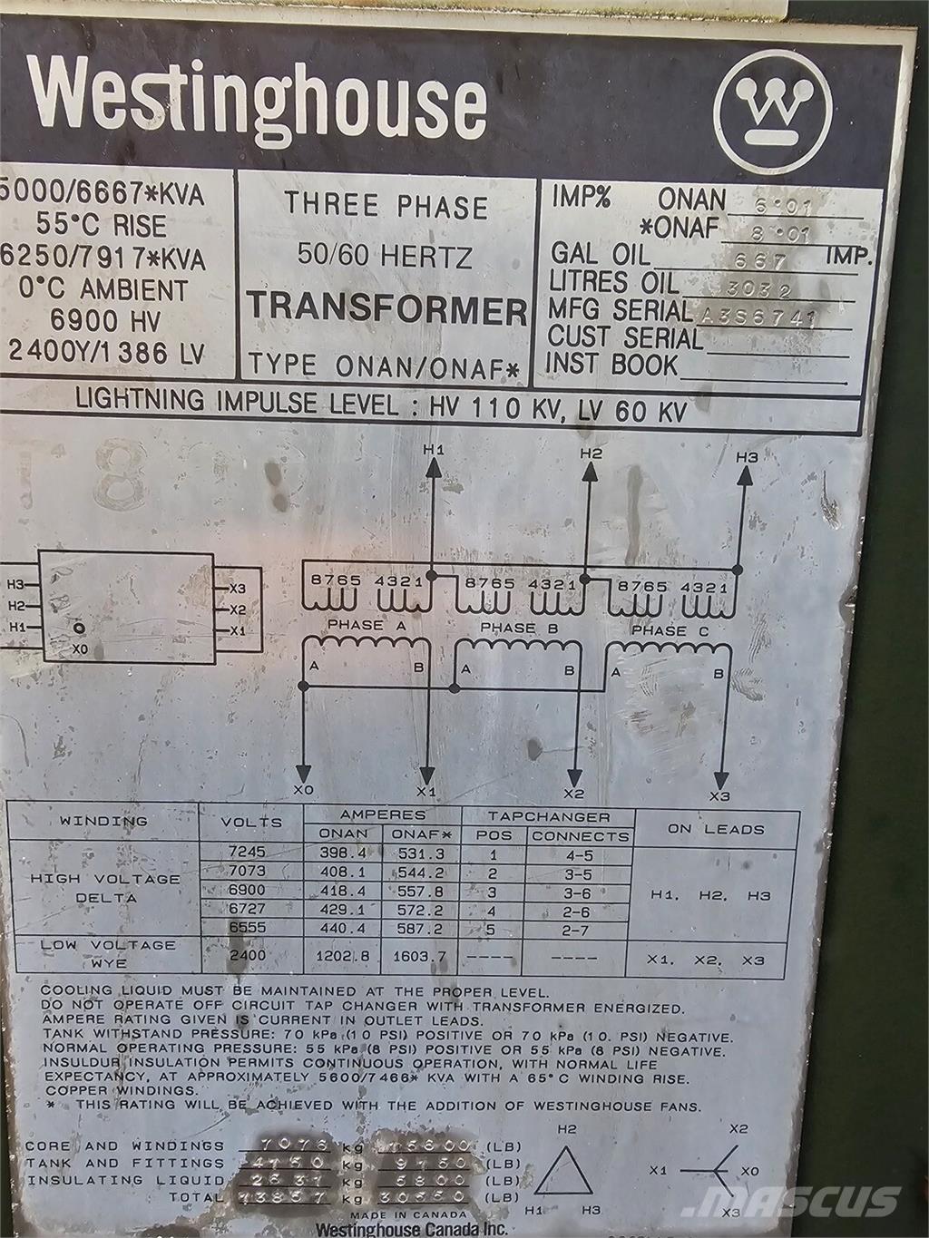 Westinghouse  Entreprenad - Övrigt
