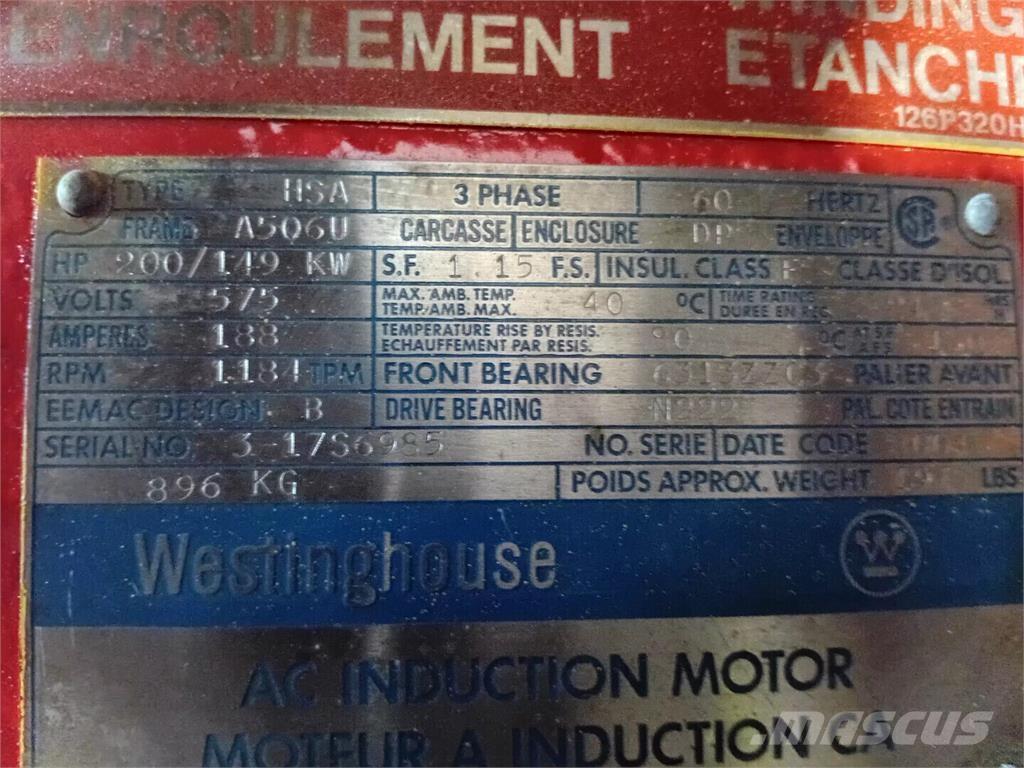 Westinghouse HSA Industriella motorer