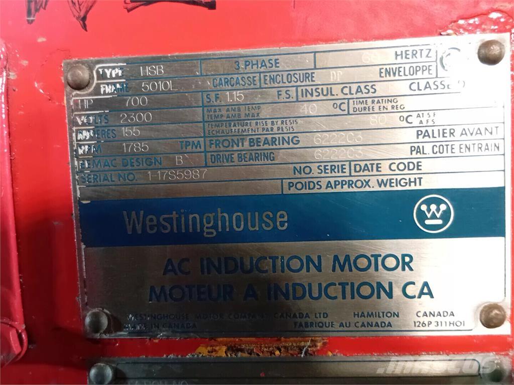 Westinghouse HSB Industriella motorer