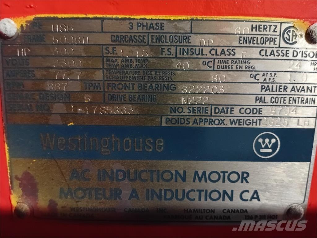 Westinghouse HSB Industriella motorer