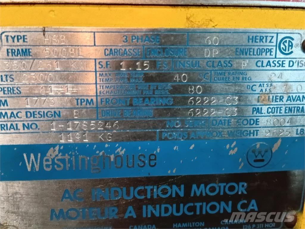 Westinghouse HSB Industriella motorer