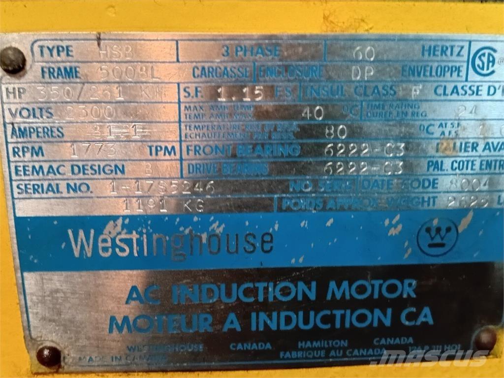 Westinghouse HSB Industriella motorer