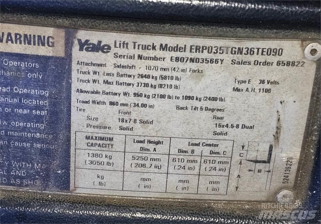 Yale ERP035TGN36TE090 Entreprenad - Övrigt