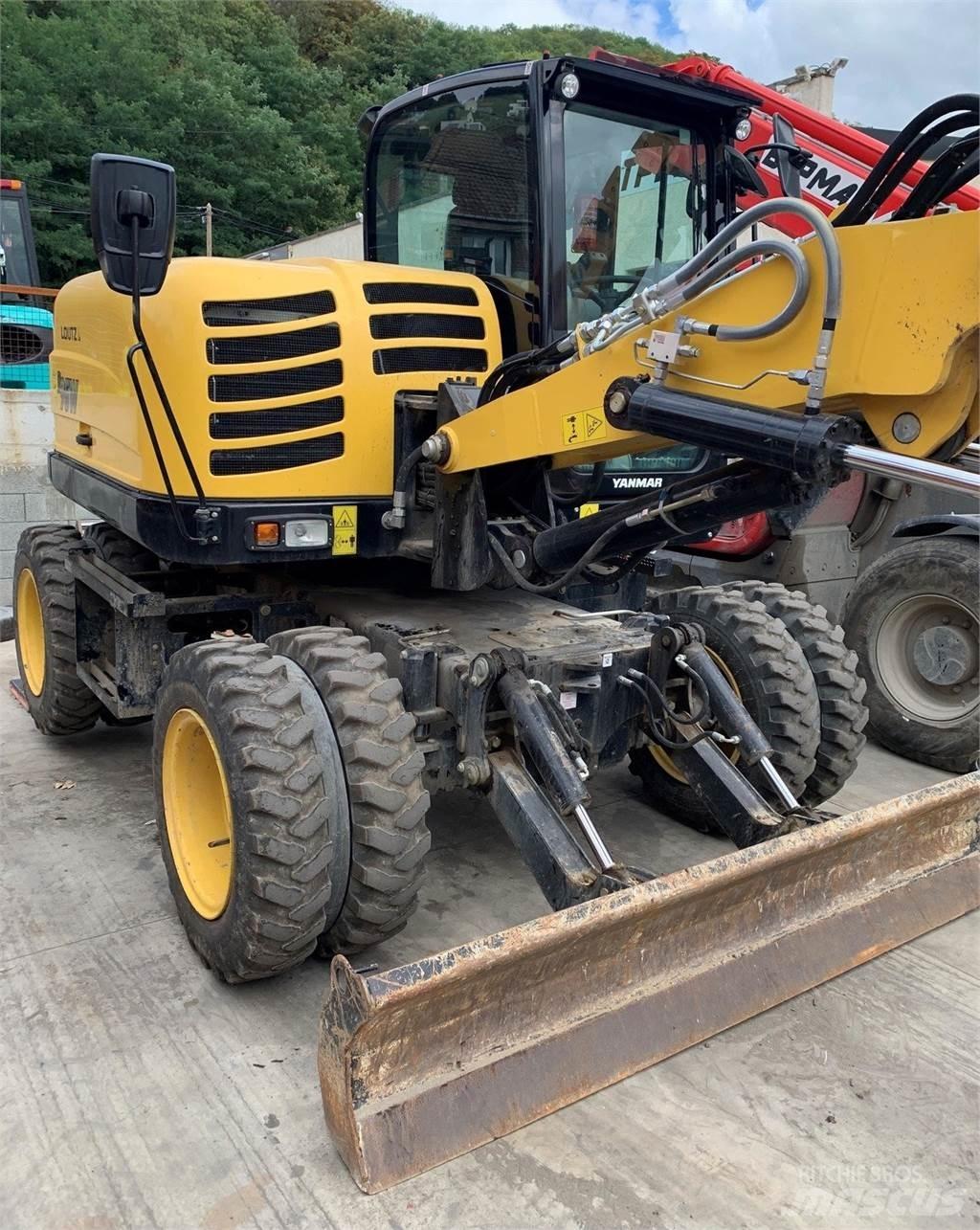 Yanmar B95W Hjulgrävare