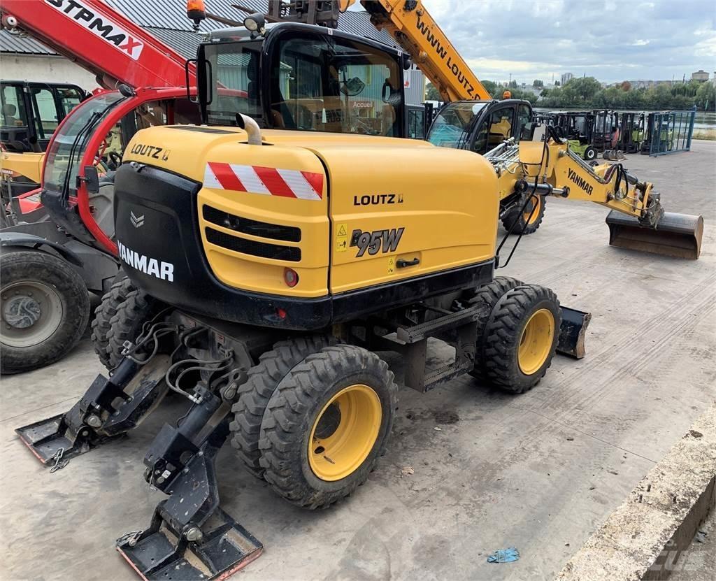 Yanmar B95W Hjulgrävare