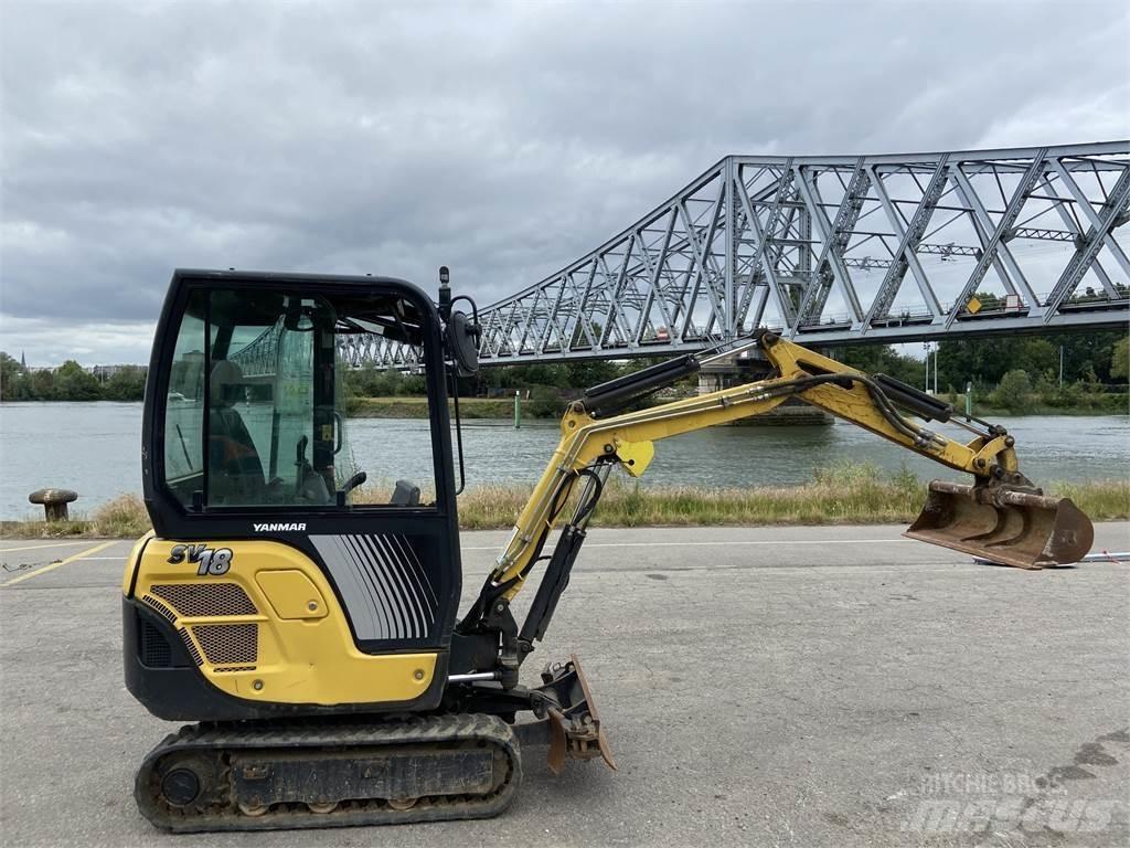Yanmar SV18 Minigrävare < 7t