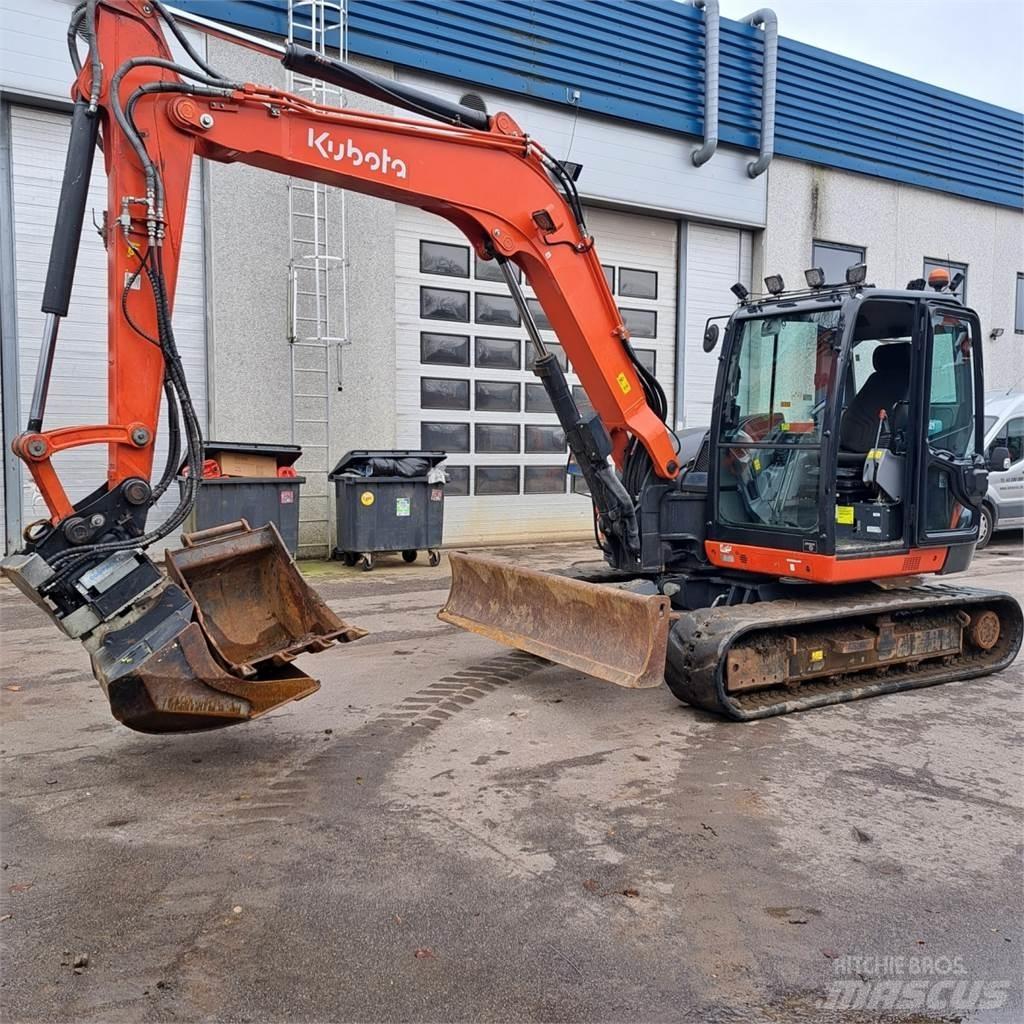 Kubota KX080-4 Minigrävare < 7t