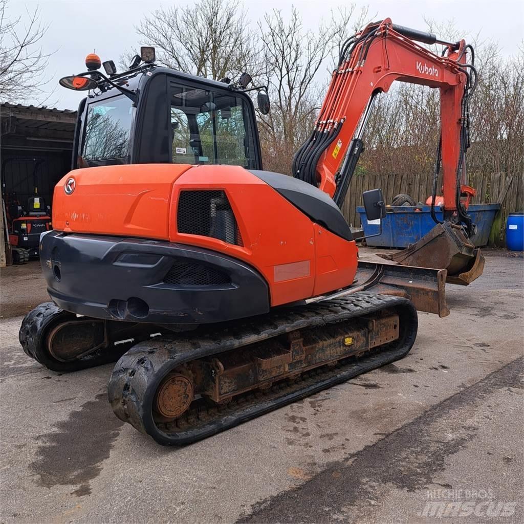 Kubota KX080-4 Minigrävare < 7t