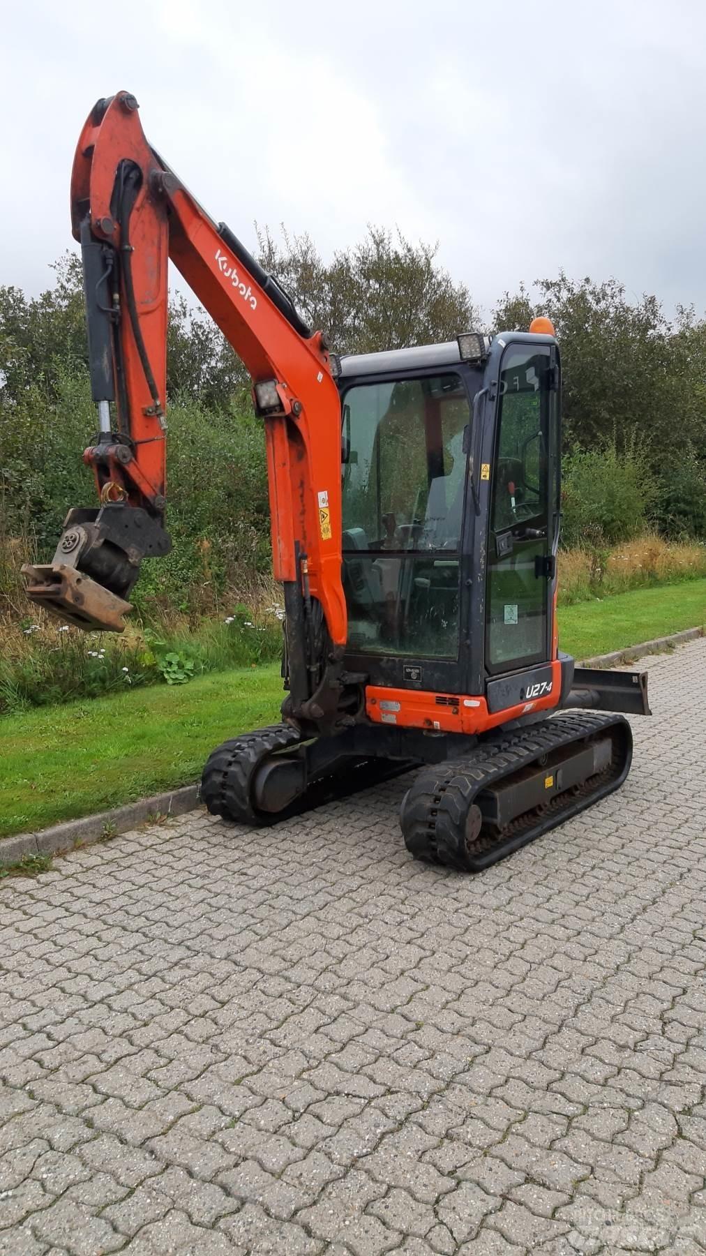 Kubota U27-3 Minigrävare < 7t