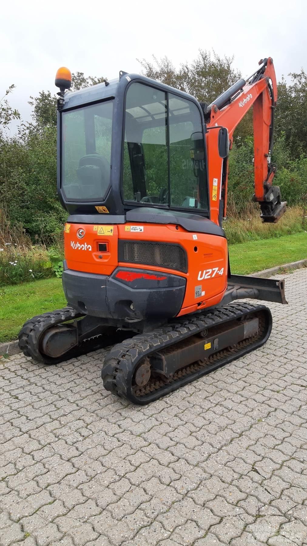 Kubota U27-3 Minigrävare < 7t
