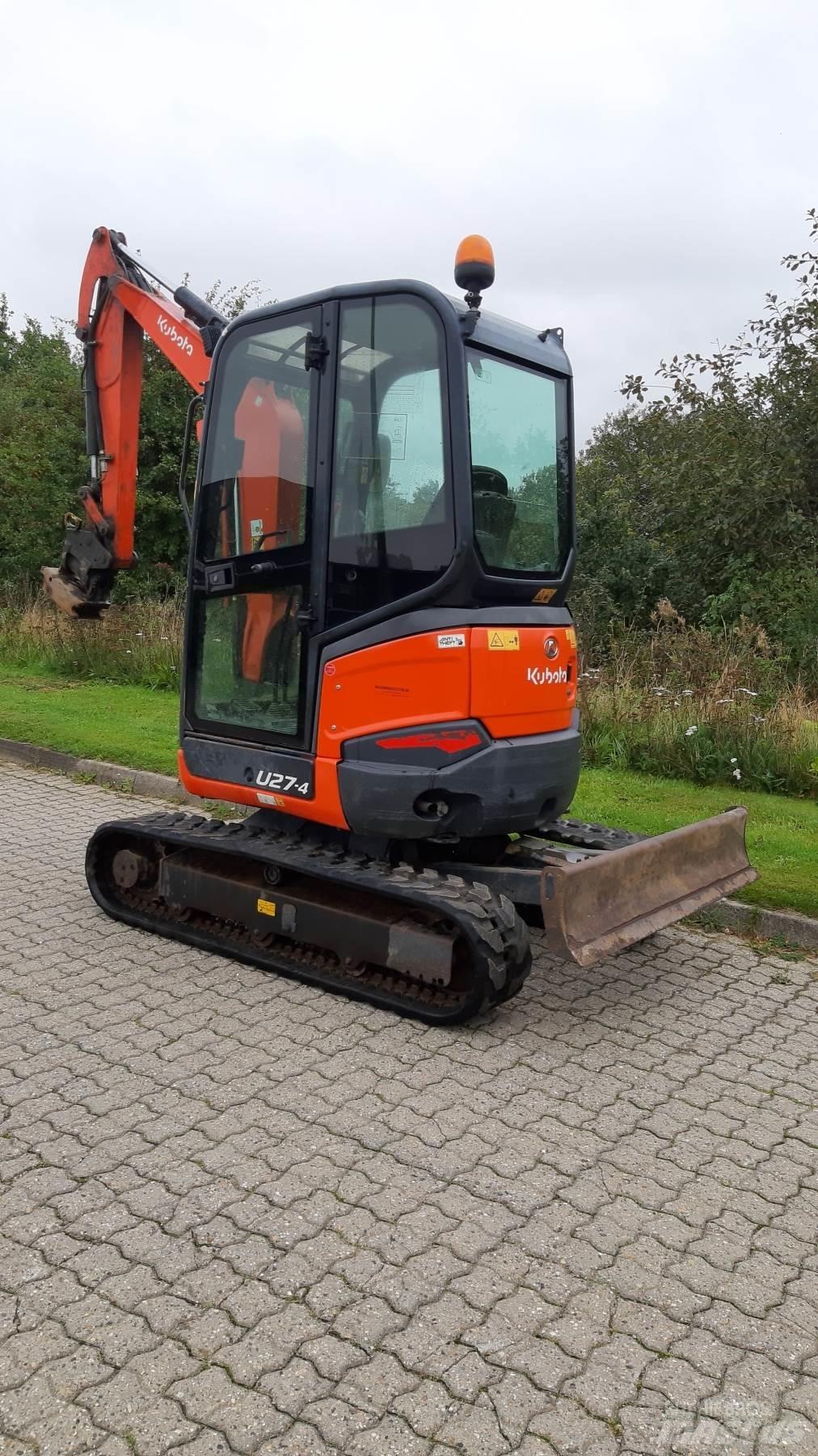 Kubota U27-3 Minigrävare < 7t