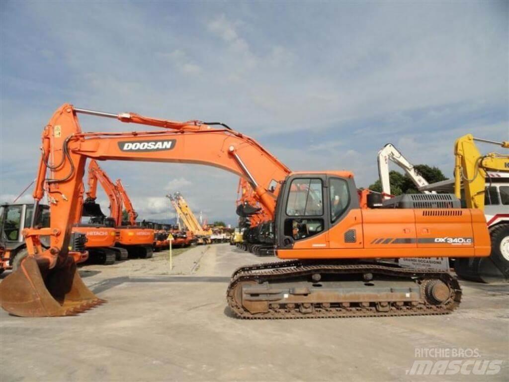 Doosan DX340LC Bandgrävare