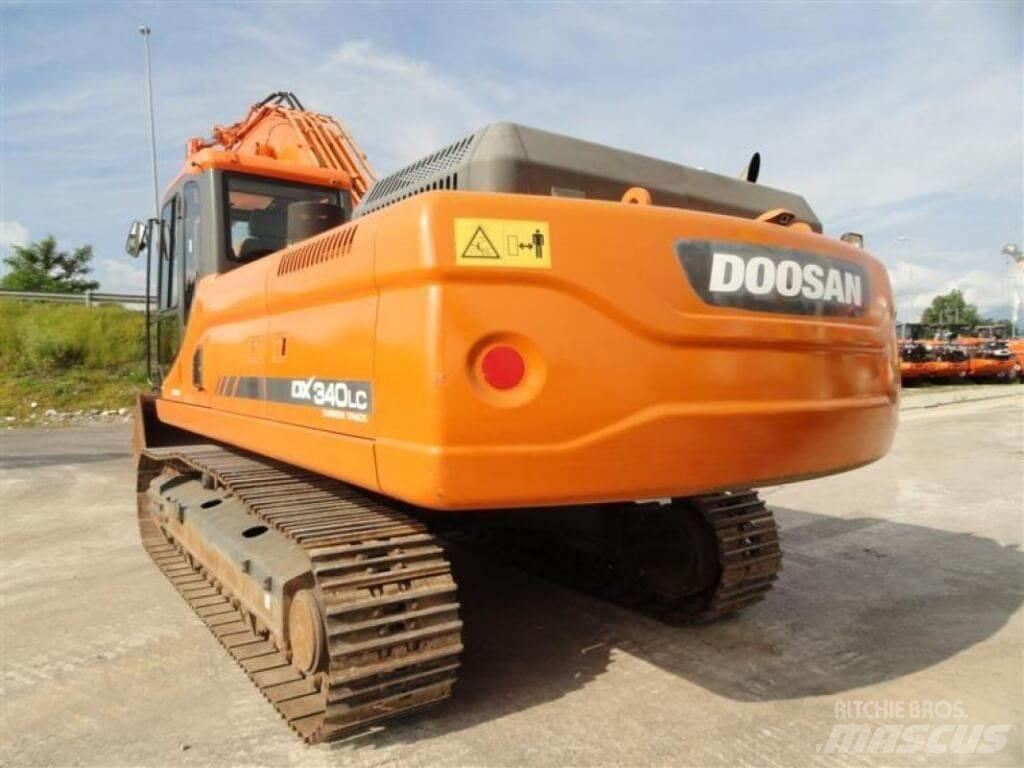 Doosan DX340LC Bandgrävare