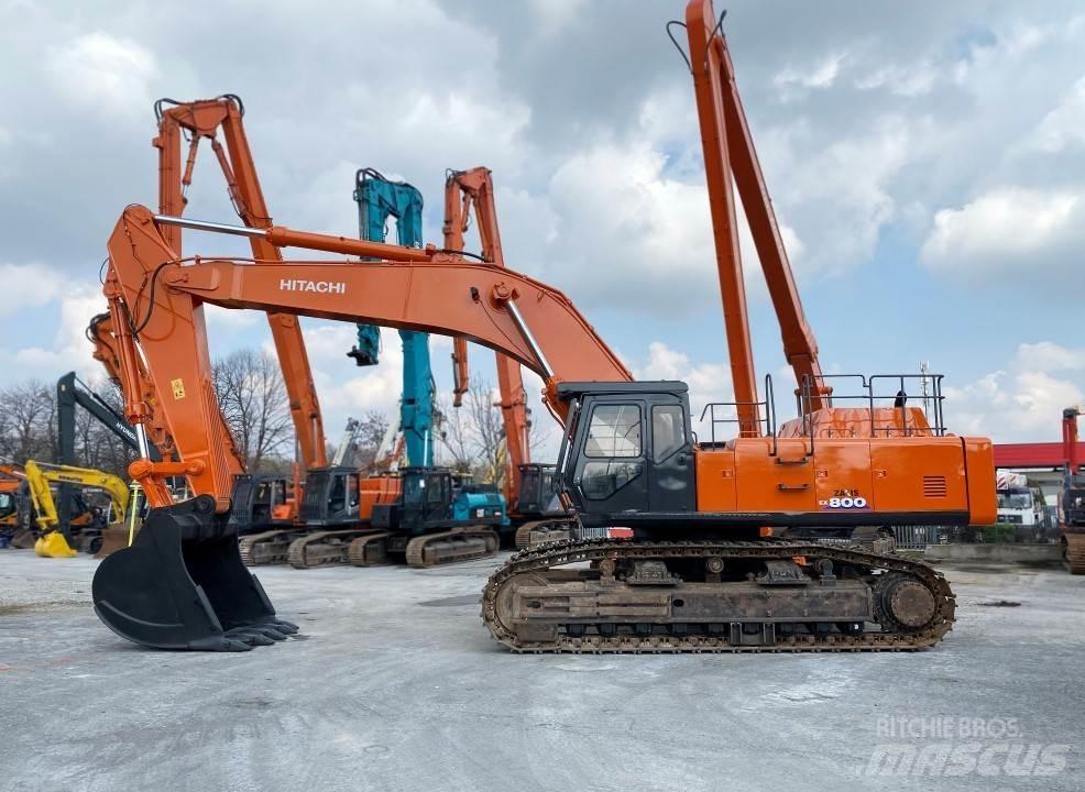 Hitachi EX800 Bandgrävare