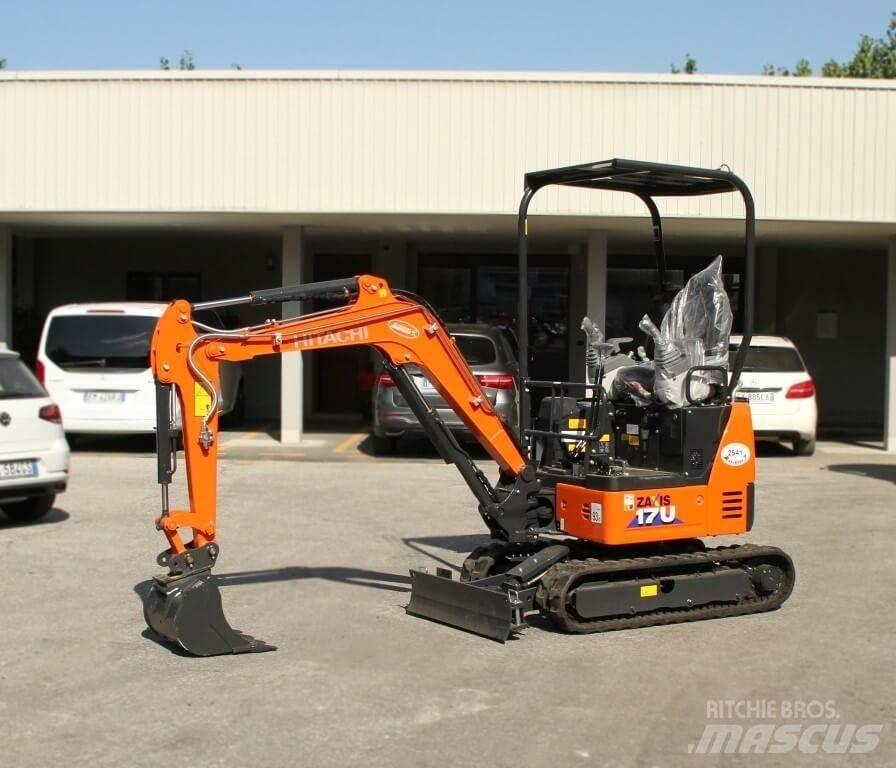 Hitachi ZX17U-6 YR Minigrävare < 7t