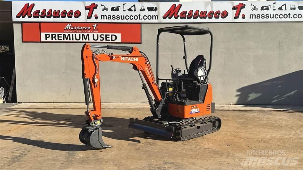 Hitachi ZX19U 5A YLR Minigrävare < 7t