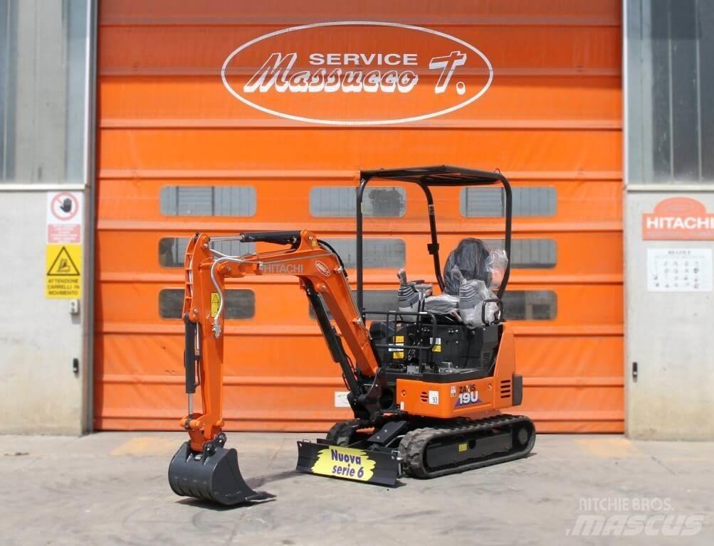 Hitachi ZX19U-6 Minigrävare < 7t