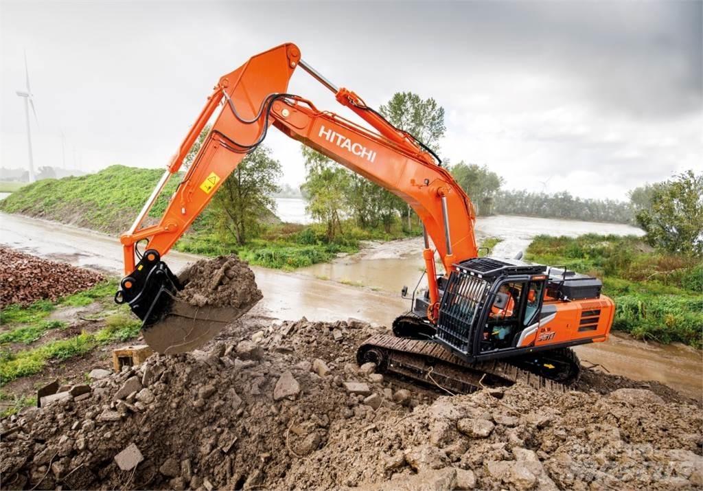 Hitachi ZX350LCN-7 Bandgrävare