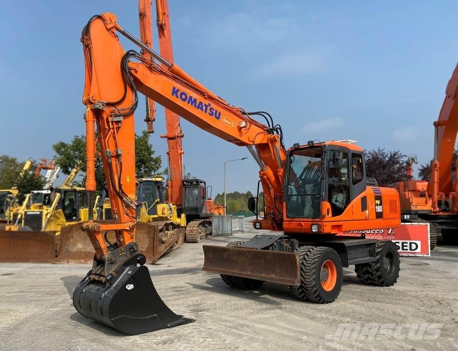 Komatsu PW180-7EO Hjulgrävare